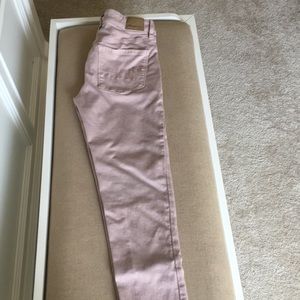 American Eagle High Rise Jegging Blush 8 Long